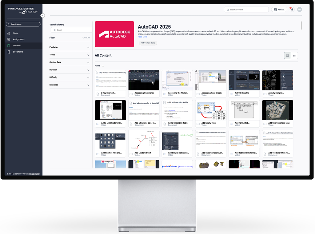 Learning in the Flow of Work with Pinnacle Series